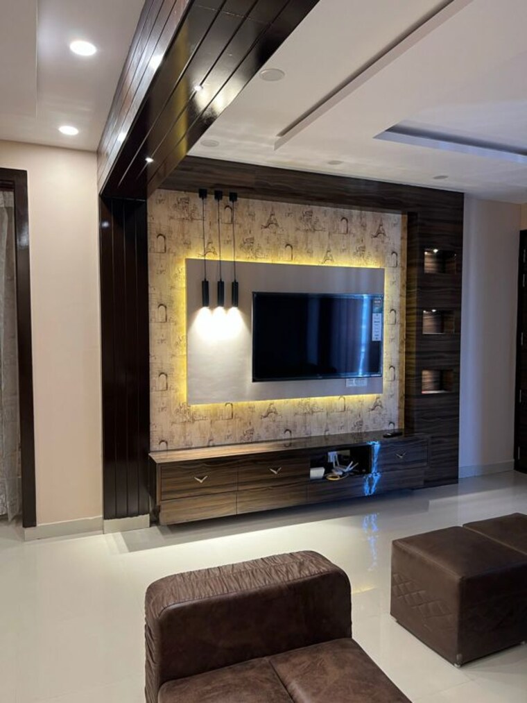 Living Room, ansal-api-celebrity-gardens 3 Bedroom 1755 Sq.Ft. Apartment In Sushant Golf City Lucknow 9930200