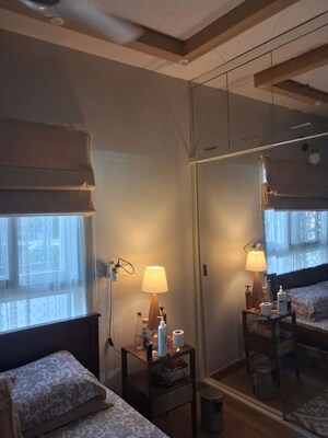 Living Room in 1 BHK Apartment at Assetz Here And Now, Thanisandra – for Rent