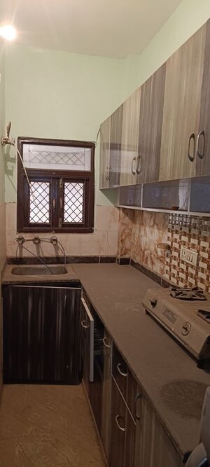 Kitchen in 1 BHK Builder Floor at Rohini Sector 8 – for Sale