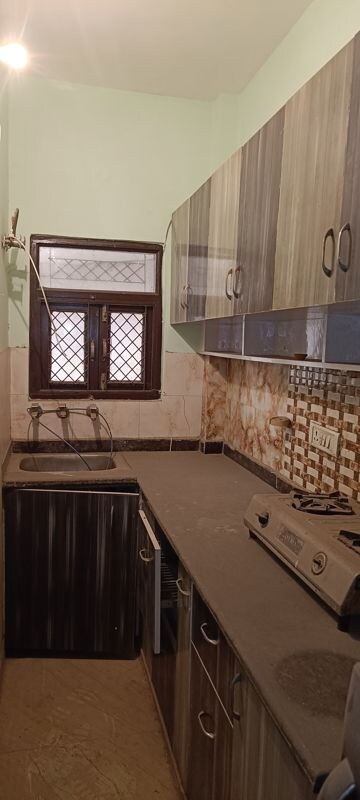 Kitchen in 1 BHK Builder Floor at Rohini Sector 8 – for Sale