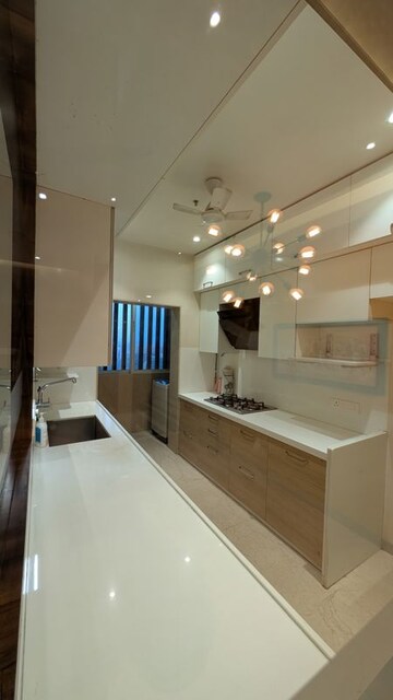 Kitchen in 2 BHK Apartment at Lodha Fiorenza, Goregaon East – for Rent