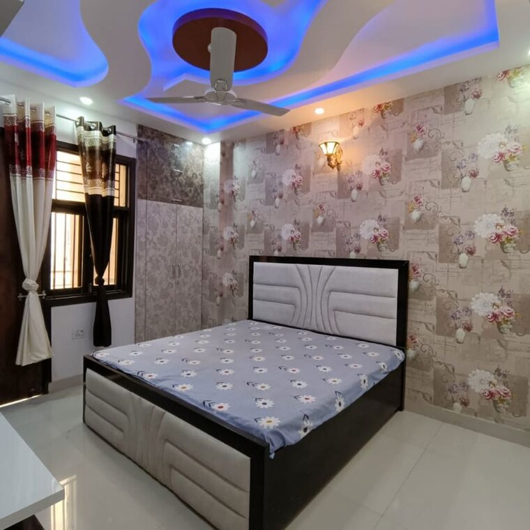 Bedroom, mansa ram park 3 Bedroom 950 Sq.Ft. Builder Floor In Mansa Ram Park Delhi 9930291