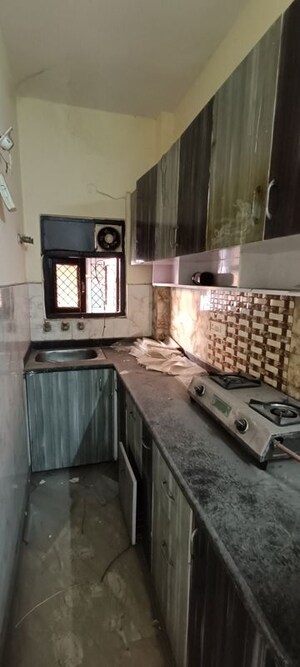 Kitchen in 1 BHK Builder Floor at Rohini Sector 8 – for Sale