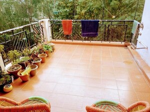 Balcony in 2 BHK Apartment at Vasant Kunj – for Rent