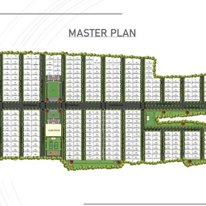 Master Plan in 3 BHK Villa at Isnapur – for Sale