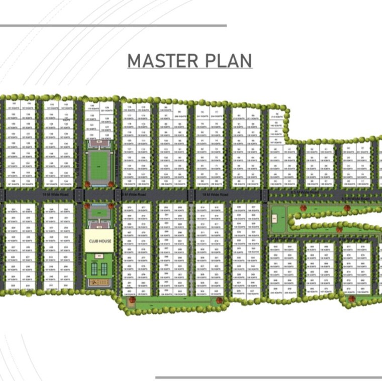Master Plan, isnapur 3 Bedroom 2410 Sq.Ft. Villa In Isnapur Hyderabad 9930476