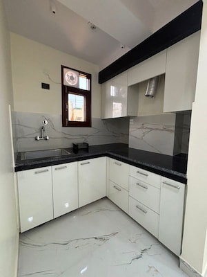 Kitchen in 1 BHK Apartment at Palm Residency Chhatarpur, Chattarpur – for Rent