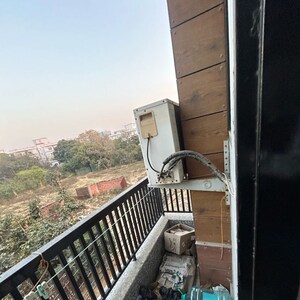 Balcony in Studio Builder Floor at DLF City Phase III, Dlf Cyber City – for Rent