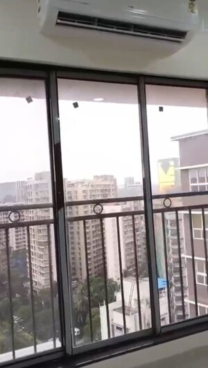 Balcony in 2 BHK Apartment at Pratham ARC Aura, Andheri West – for Rent