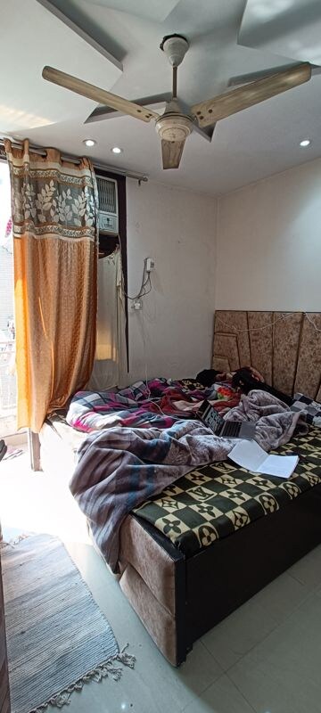 Bedroom in 2 BHK Builder Floor at Rohini Sector 7 – for Rent