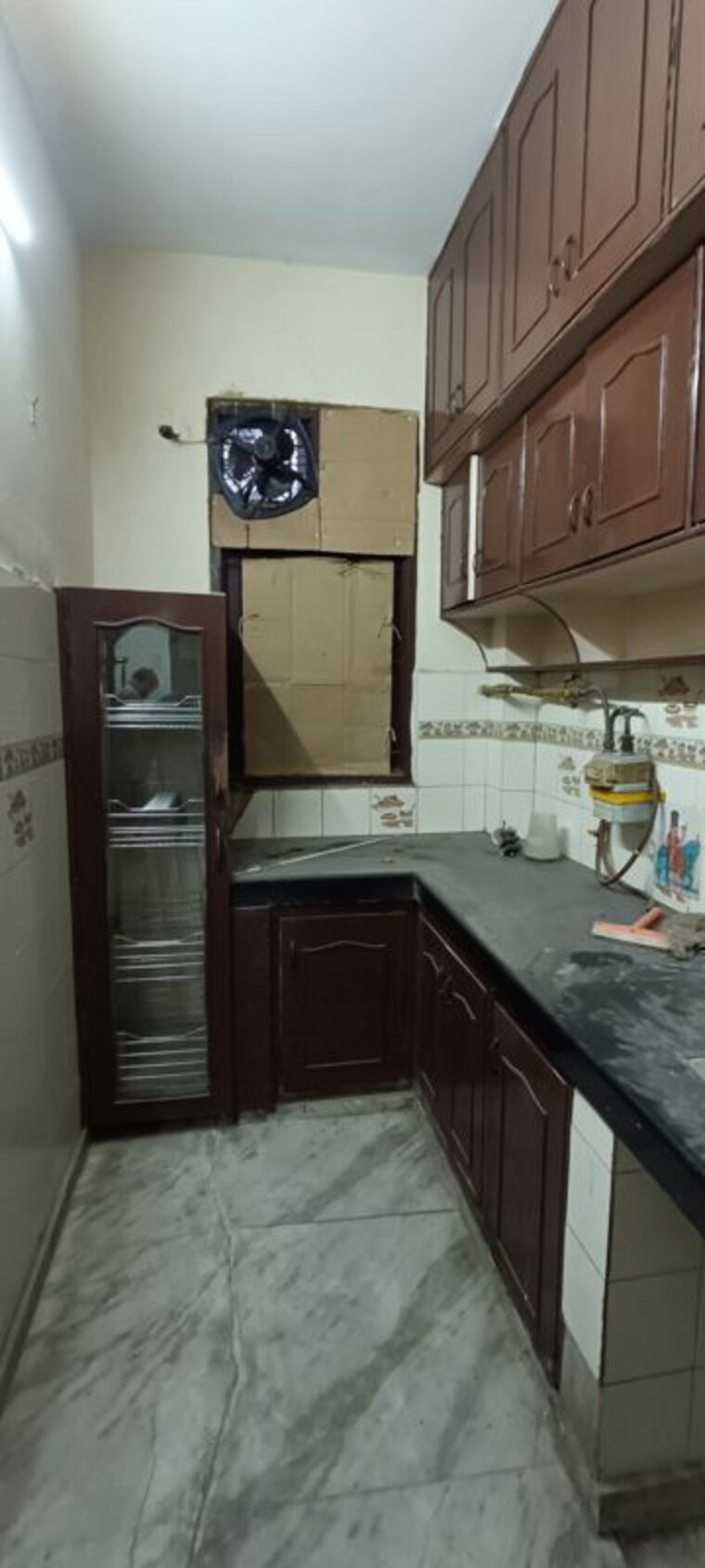 Kitchen, rohini sector 8 2 Bedroom 600 Sq.Ft. Builder Floor In Rohini Sector 8 Delhi 9930893