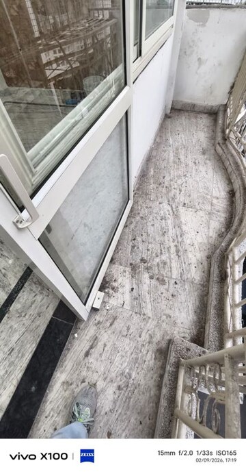 Balcony in 3 BHK Apartment at Abul Fazal Enclave Part 1 – for Sale