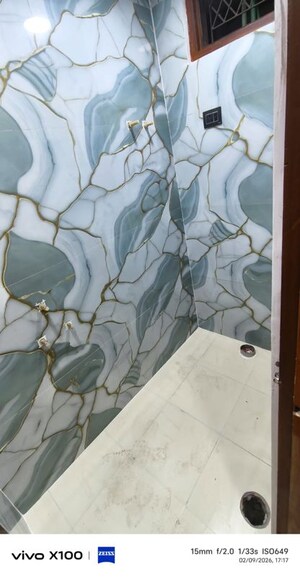 Bathroom in 3 BHK Apartment at Abul Fazal Enclave Part 1 – for Sale