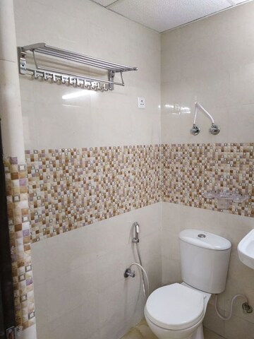 Bathroom in 2 BHK Apartment at Amrapali Dream Valley, Tech Zone 4 Greater Noida – for Rent