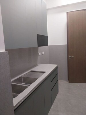 Kitchen in 3 BHK Apartment at Rustomjee Crown Phase 2, Prabhadevi – for Sale