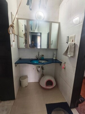 Bathroom in 2 BHK Apartment at Bandra West – for Rent