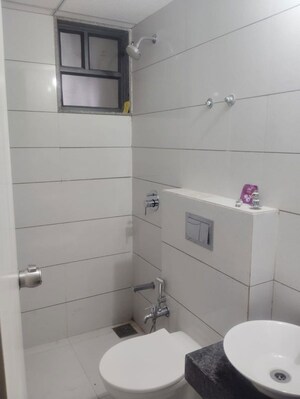 Bathroom in 3 BHK Apartment at Ambli – for Rent