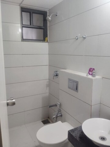 Bathroom in 3 BHK Apartment at Ambli – for Rent