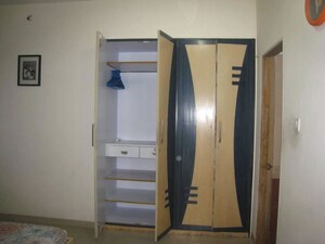 Building Lobby in 2 BHK Apartment at VFVA Towers, Majiwada – for Rent