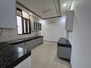 Kitchen in 3 BHK Apartment at Chattarpur – for Rent