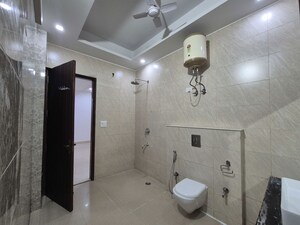 Bathroom in 3 BHK Apartment at Chattarpur – for Rent