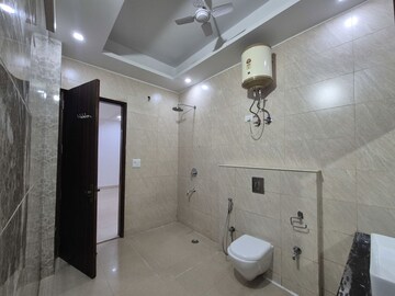 Bathroom in 3 BHK Apartment at Chattarpur – for Rent