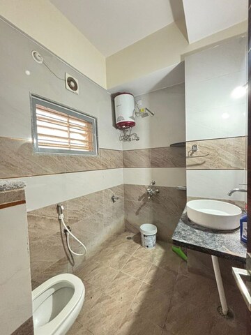 Bathroom in 3 BHK Apartment at Vignana Nagar – for Rent