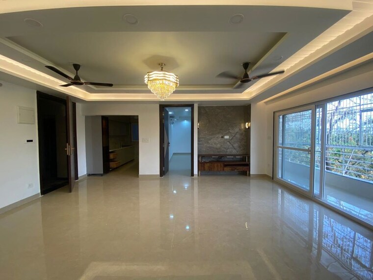 Living Room, chattarpur 3 Bedroom 155 Sq.Yd. Builder Floor In Chattarpur Delhi 9931049