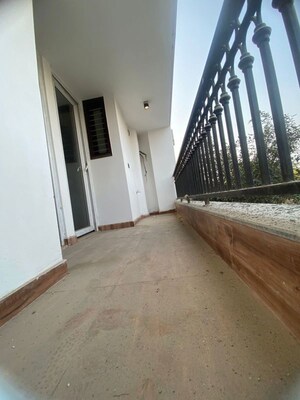 Balcony in 3 BHK Builder Floor at Chattarpur – for Rent