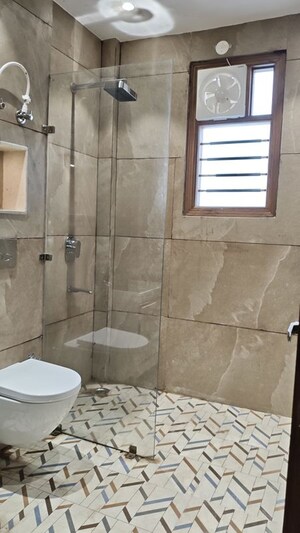 Bathroom in 4 BHK Builder Floor at Parklands, Sector 85 – for Sale