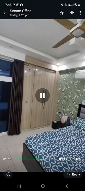 Bathroom in 3 BHK Apartment at Bluemoon Central, Raj Nagar Extension – for Sale