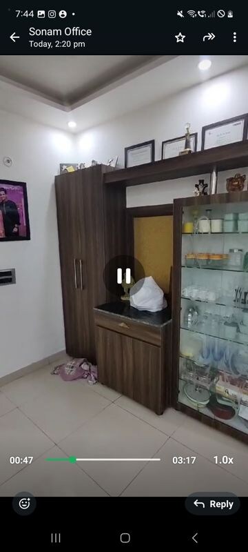 Kitchen in 3 BHK Apartment at Bluemoon Central, Raj Nagar Extension – for Sale