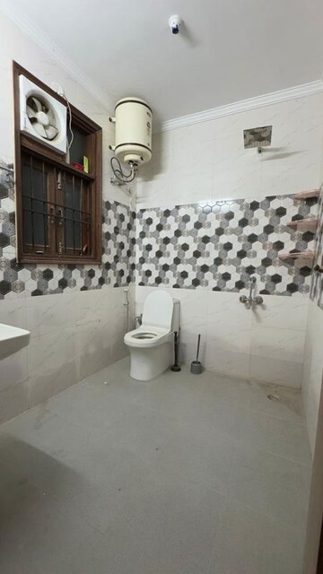 Attached Bathroom in 3 BHK Builder Floor at Chattarpur – for Rent