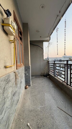 Balcony in 3 BHK Builder Floor at Chattarpur – for Rent