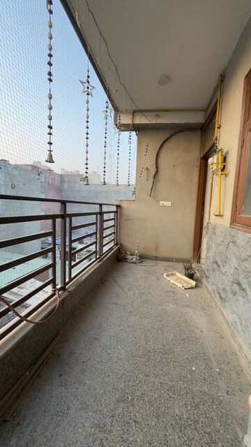 Balcony in 3 BHK Builder Floor at Chattarpur – for Rent