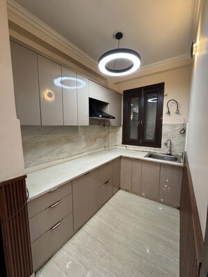 Kitchen in 2 BHK Builder Floor at Chattarpur – for Rent