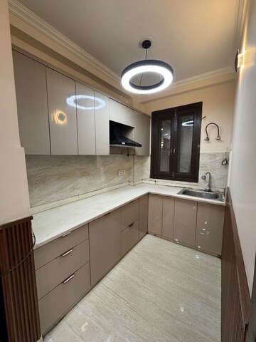 Kitchen in 2 BHK Builder Floor at Chattarpur – for Rent