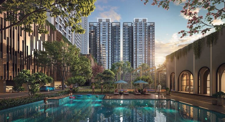 Swimming Pool, vyom-avinea 3 Bedroom 1690 Sq.Ft. Apartment In Hadapsar Pune 9931112