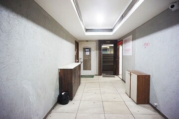 Building Lobby in  Office Space at Dev Aurum, Prahlad Nagar – for Rent