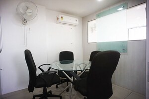 Team Area in  Office Space at Dev Aurum, Prahlad Nagar – for Rent