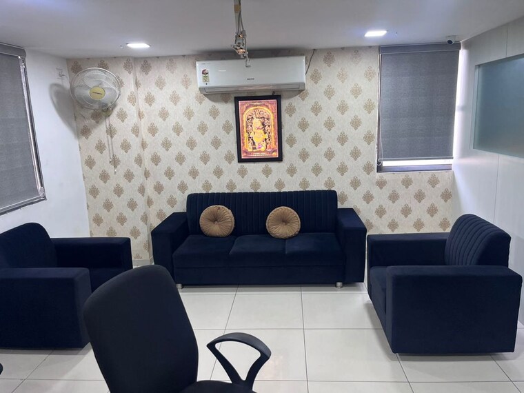 Living Room, dev-aurum Commercial Office Space 800 Sq.Ft. In Prahlad Nagar Ahmedabad 9931115