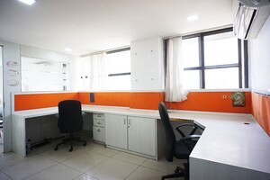 Team Area in  Office Space at Dev Aurum, Prahlad Nagar – for Rent
