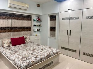 Bedroom in 3 BHK Apartment at Anamitra Tower, Brahmand – for Sale