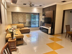 Living Room in 3 BHK Apartment at Anamitra Tower, Brahmand – for Sale