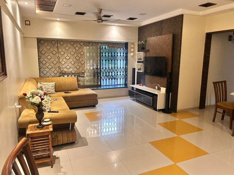 Living Room, anamitra-tower 3 Bedroom 1000 Sq.Ft. Apartment In Brahmand Thane 9931122