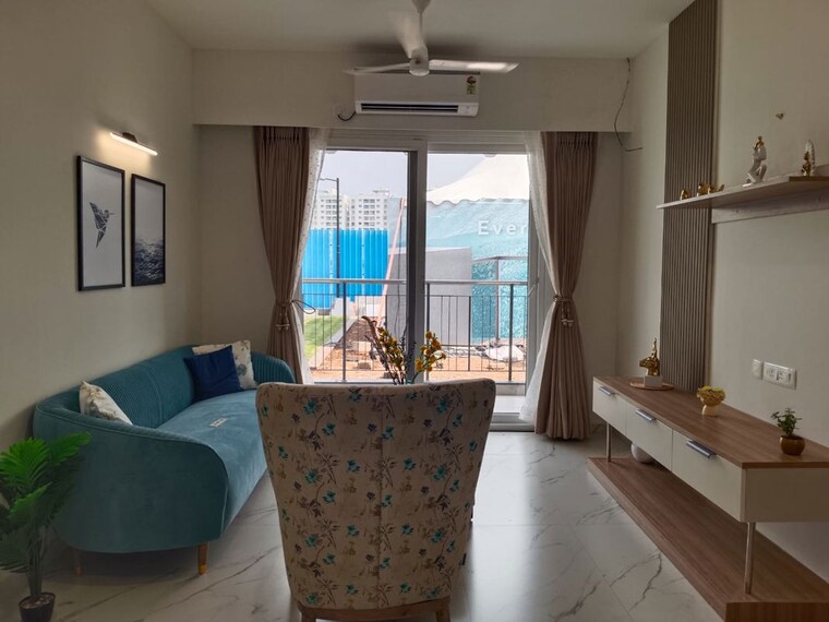 Living Room, shriram-the-spectrum 2 Bedroom 1155 Sq.Ft. Apartment In Undri Pune 9931121