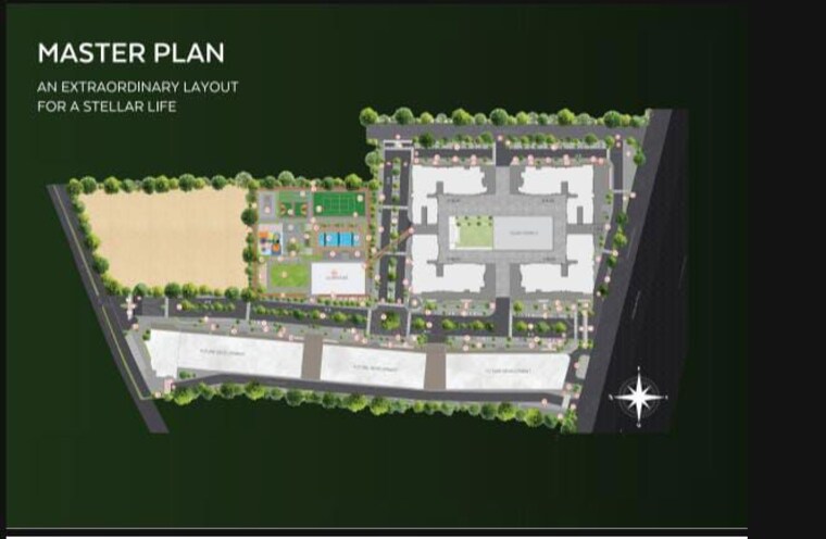 Master Plan, shriram-the-spectrum 2 Bedroom 1155 Sq.Ft. Apartment In Undri Pune 9931121