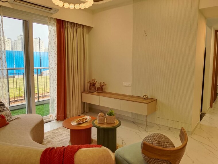 Living Room, shriram-the-spectrum 3 Bedroom 1444 Sq.Ft. Apartment In Undri Pune 9931132
