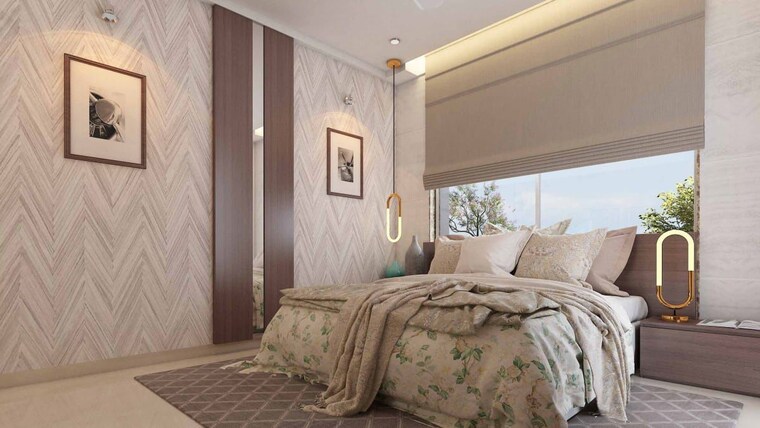 Bedroom, dynamic-grandeur 2 Bedroom 1043 Sq.Ft. Apartment In Undri Pune 9931141