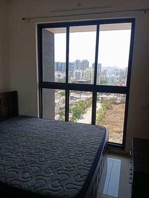 Bedroom in 2 BHK Apartment at Paranjape Broadway, Wakad – for Rent